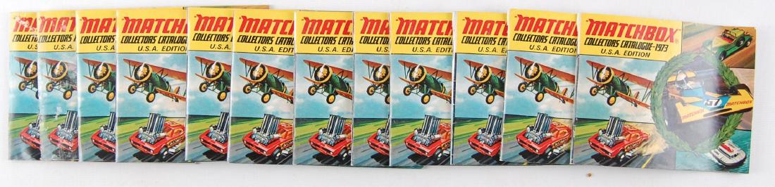 Group of 12 1973 Matchbox Collector's Pocket Catalogs (1 of 3)