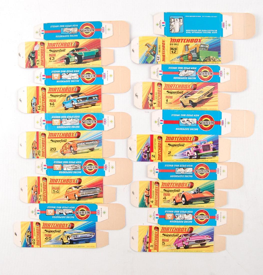 Group of 10 Matchbox Superfast Boxes (1 of 1)