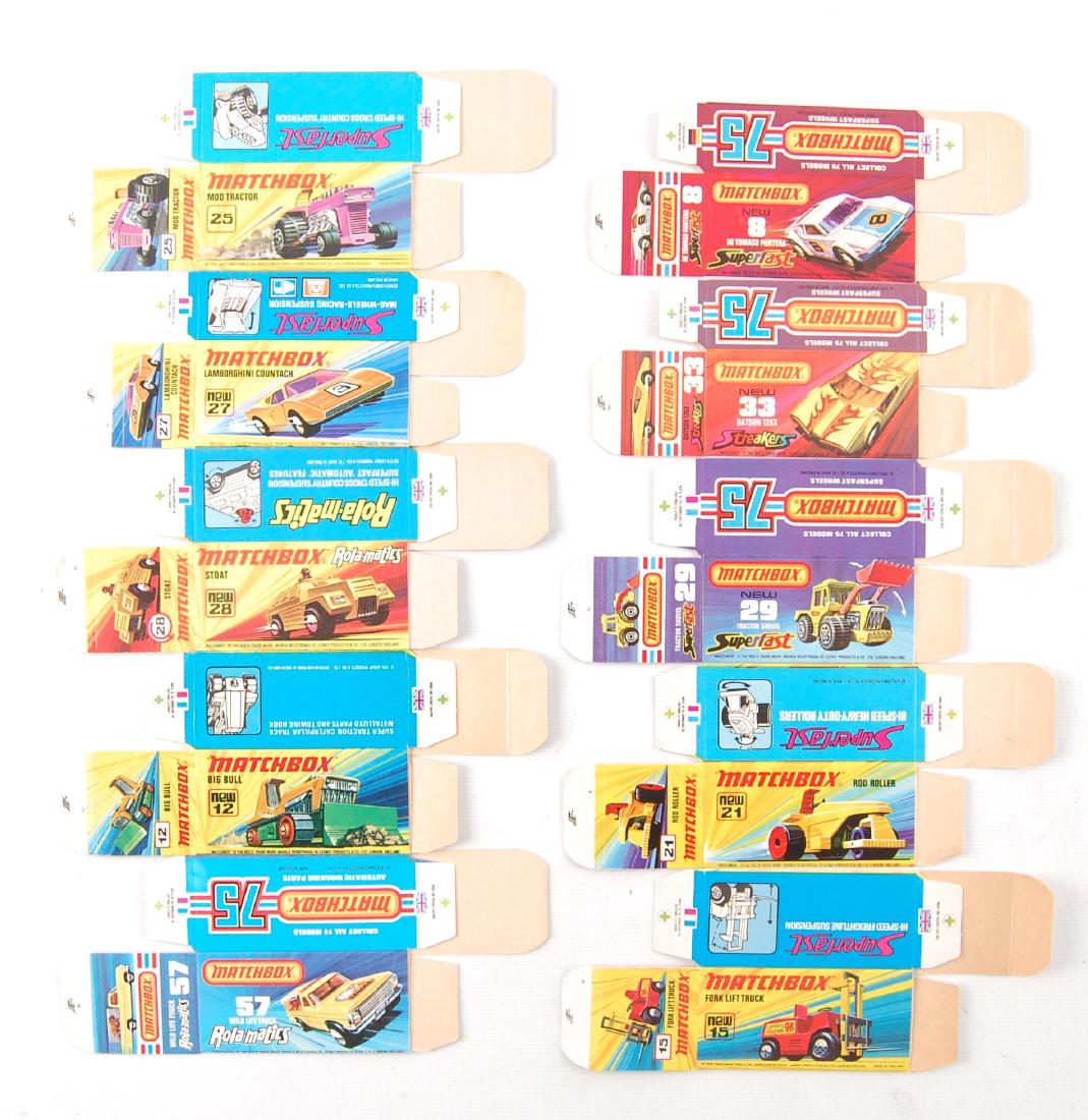 Group of 10 Matchbox Superfast Boxes (1 of 1)