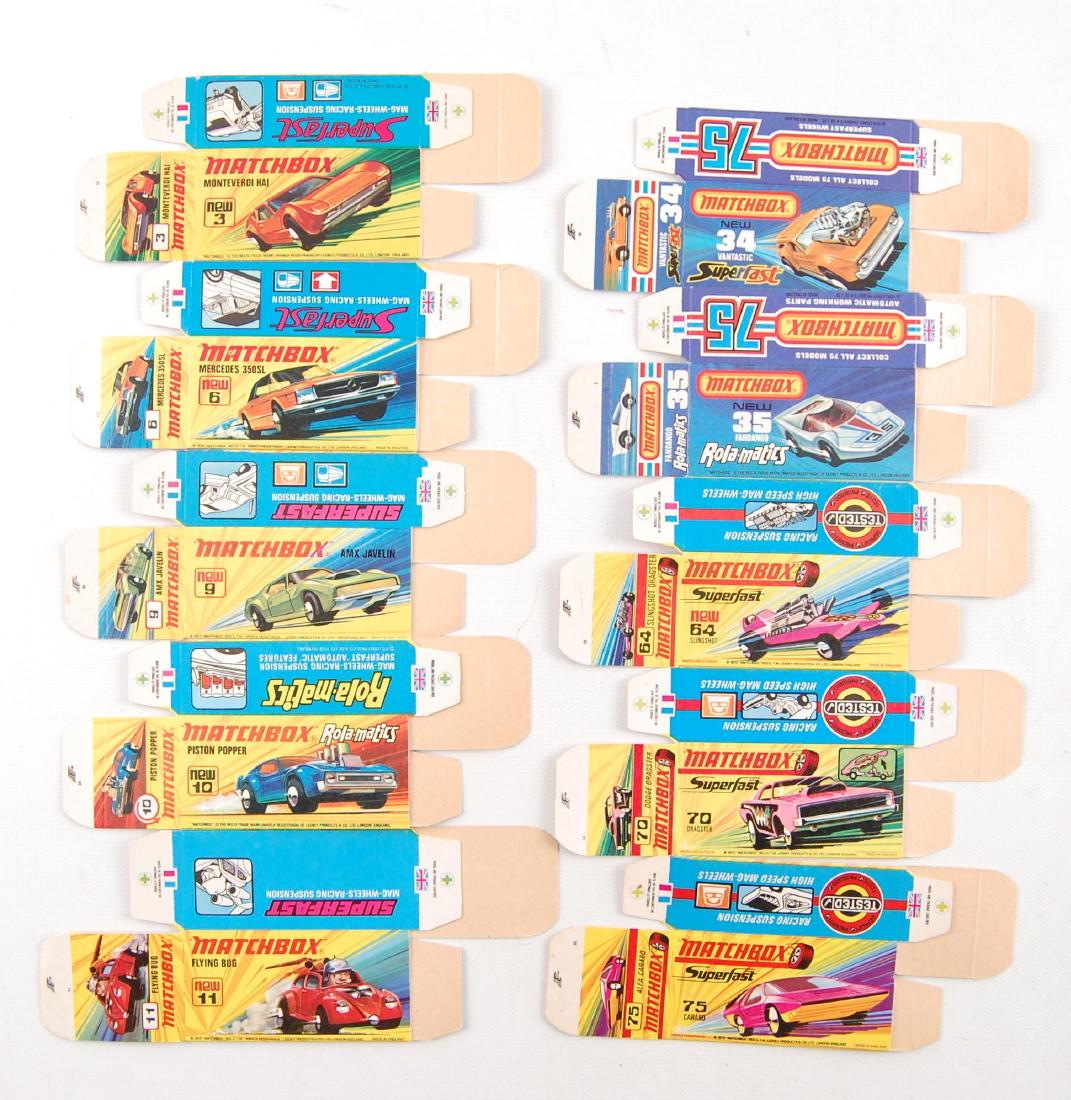 Group of 10 Matchbox Superfast Boxes (1 of 1)