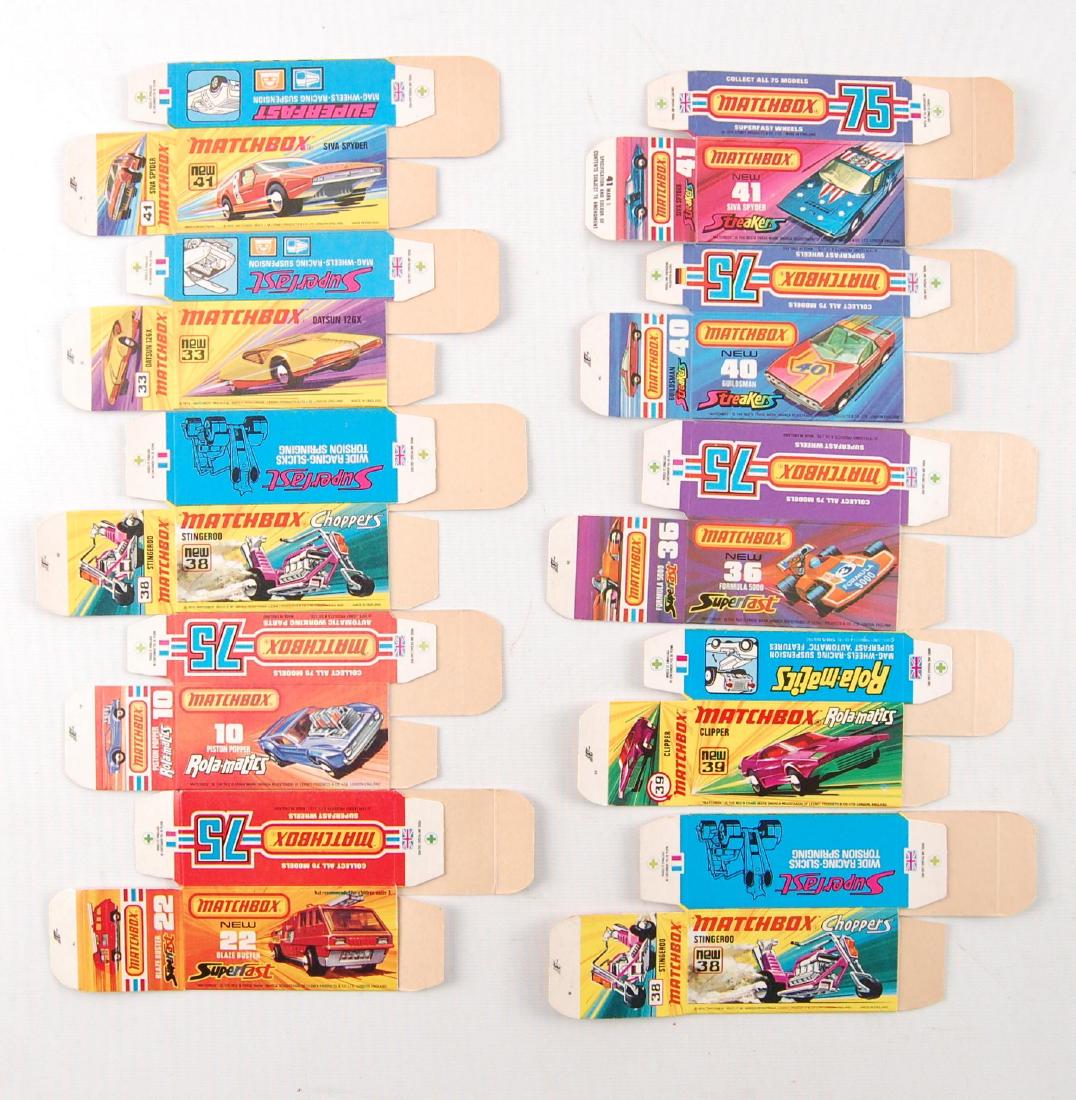 Group of 10 Matchbox Superfast Boxes (1 of 1)