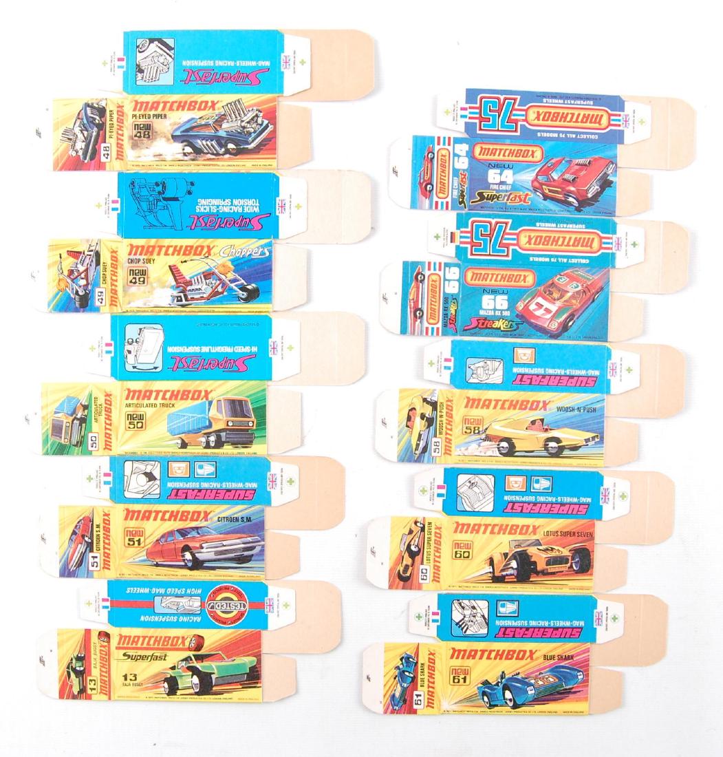 Group of 10 Matchbox Superfast Boxes (1 of 1)
