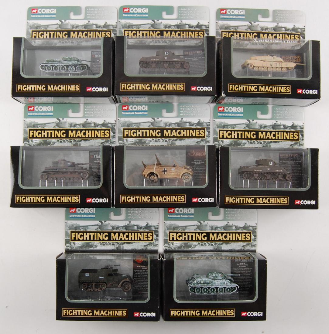 Group of 8 Corgi Showcase Collection Fighting Machines (1 of 4)