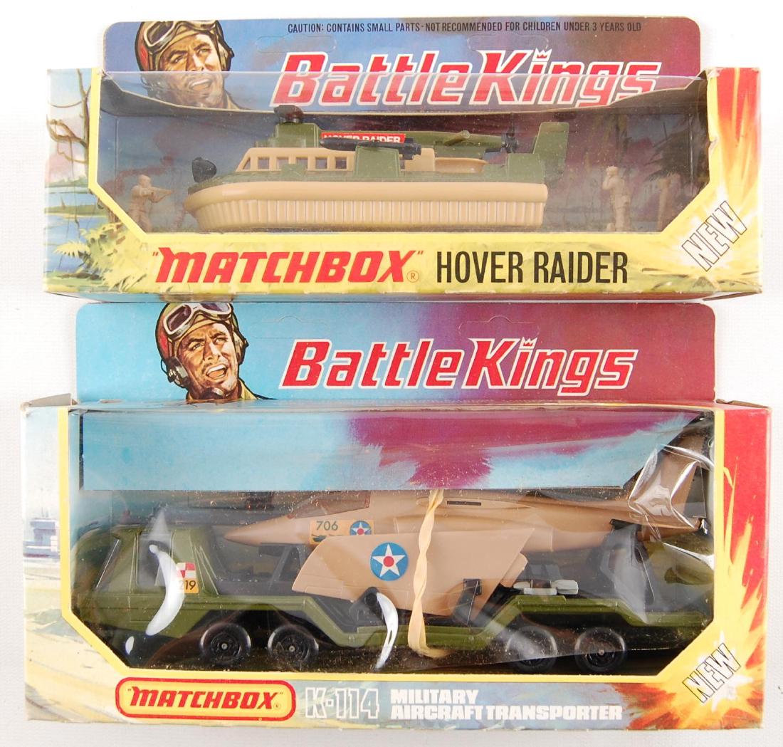 Group of 2 Matchbox Battle King Military Vehicle Sets (1 of 2)