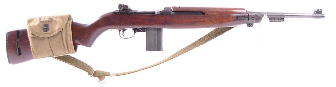 U.S. Springfield Armory .30mm M1 Semi Auto Carbine: Serial Number 3092408, Includes One Magazine and Stock Magazine Pouch. Excellent Example