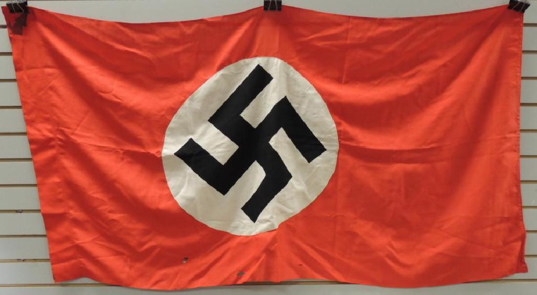 WW2 German Double Sided Flag: Some Holes, 59x31