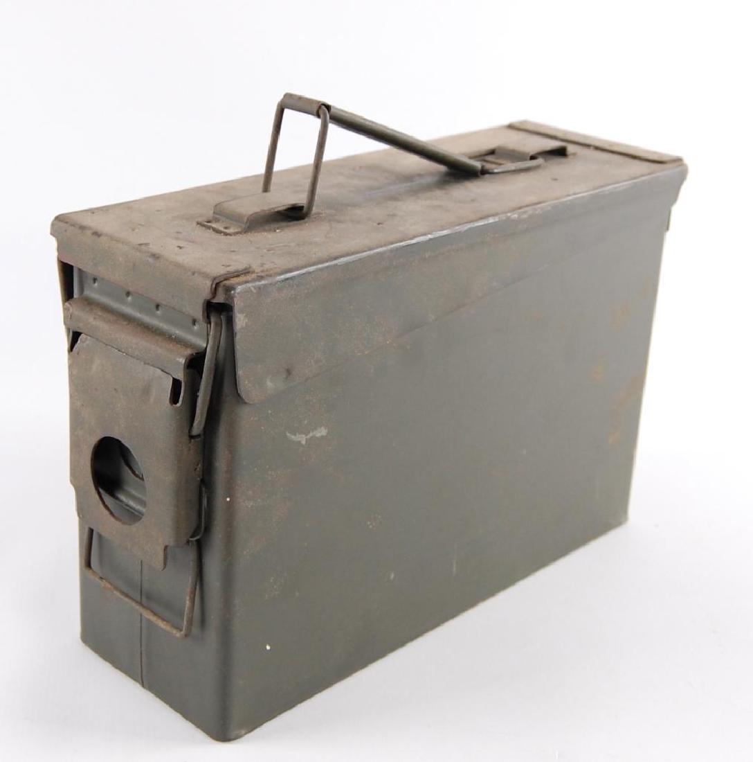 Vintage Metal Ammo Box