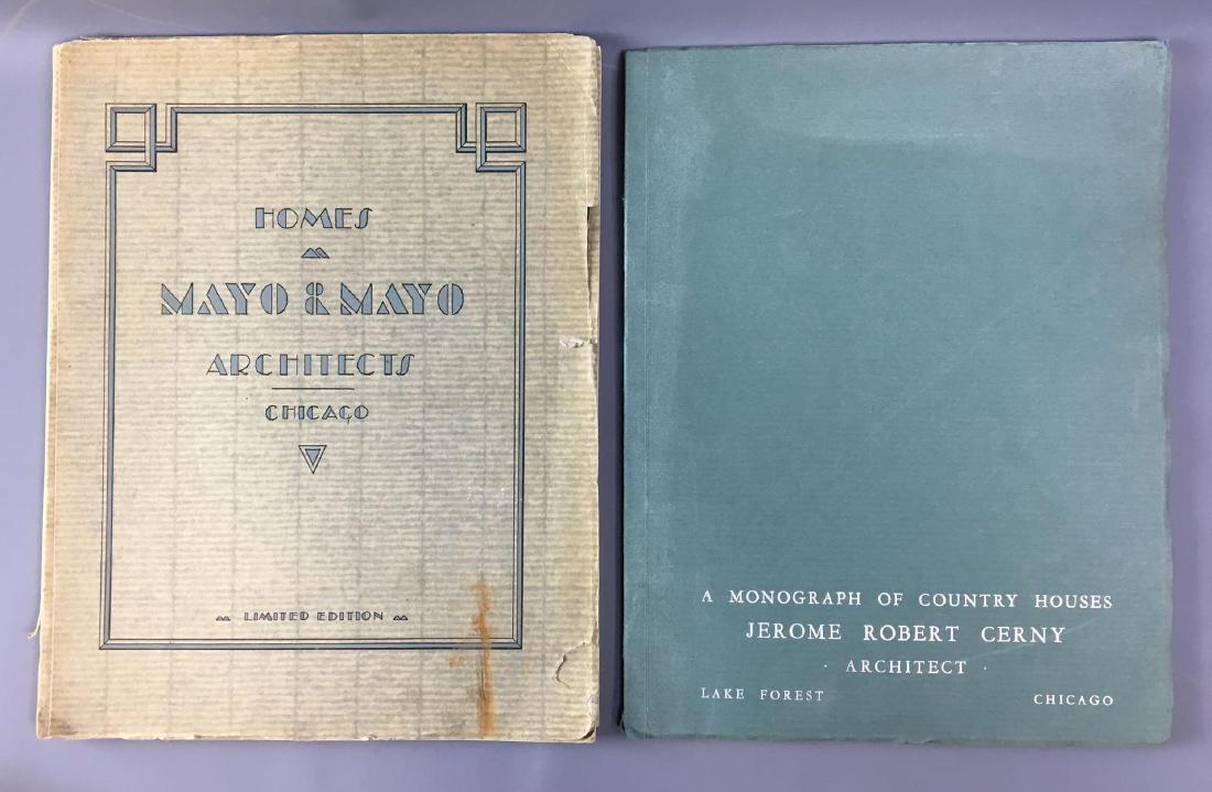 Lot of 2 antique Chicago architect books (1 of 15)