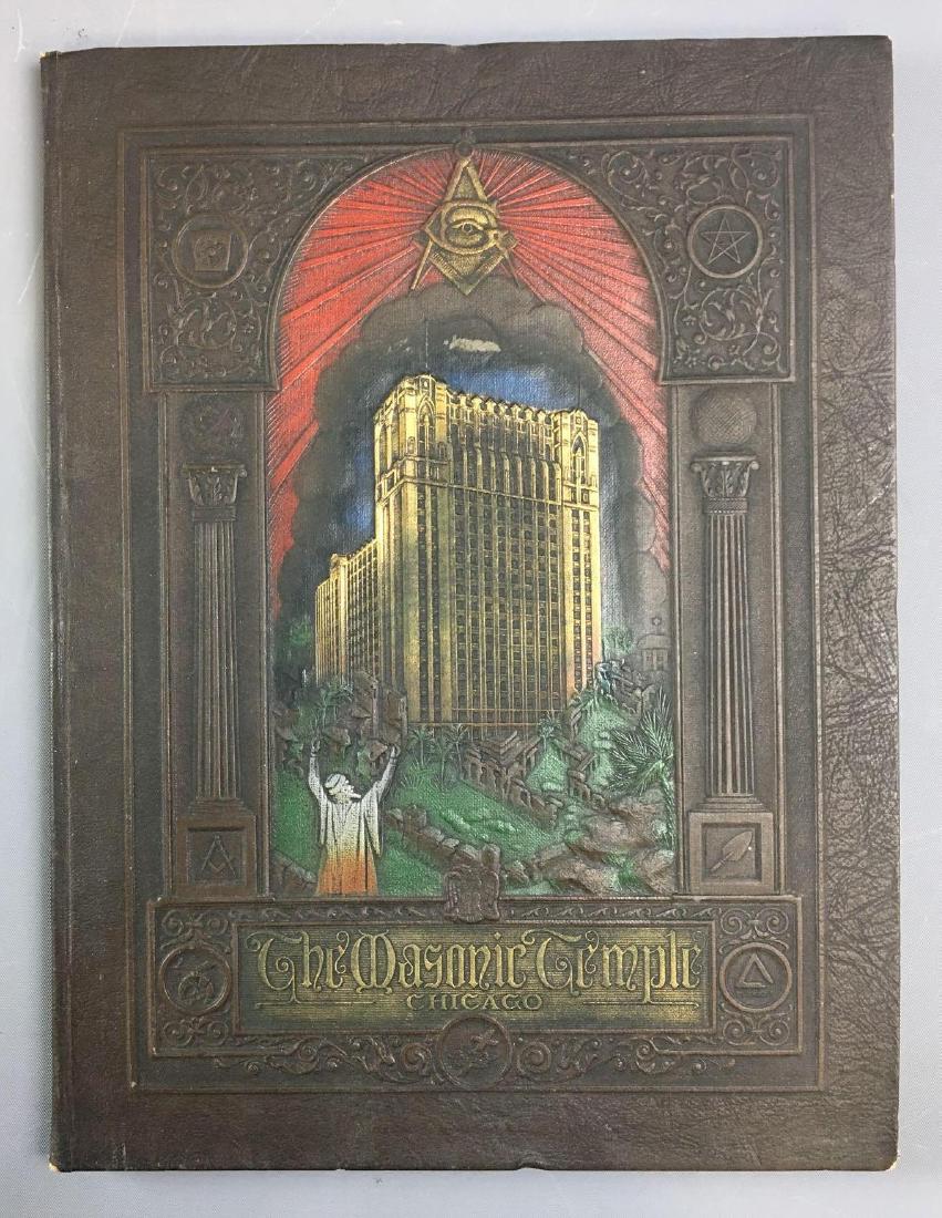 Antique Masonic Temple in Chicago Official Program (1 of 8)