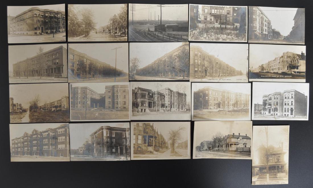 Group of 20 Real Photo Postcards of the Eastside of (1 of 7)