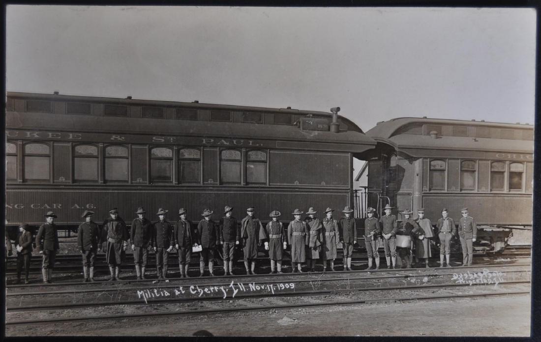 Cherry Mine Disaster Real Photo Postcard (1 of 2)