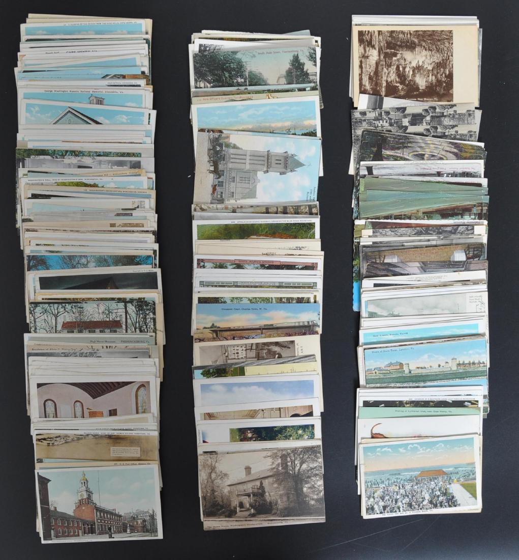 Approximately 200  Virginia Postcards (1 of 4)