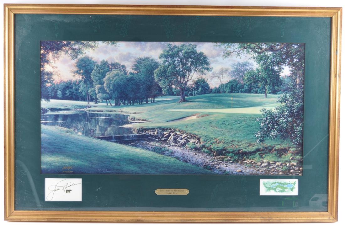 "The Third are Muirfield" by Larry Dyke Limited Edition: 1672 of 4500, 42 x 27 inches