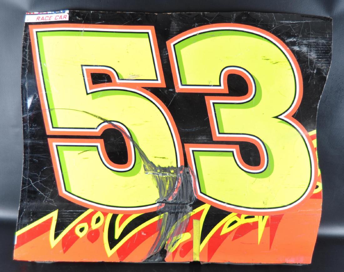 Race Driven Busch Series Hank Parker Jr. #53 Stock Car: 35 x 29 inches