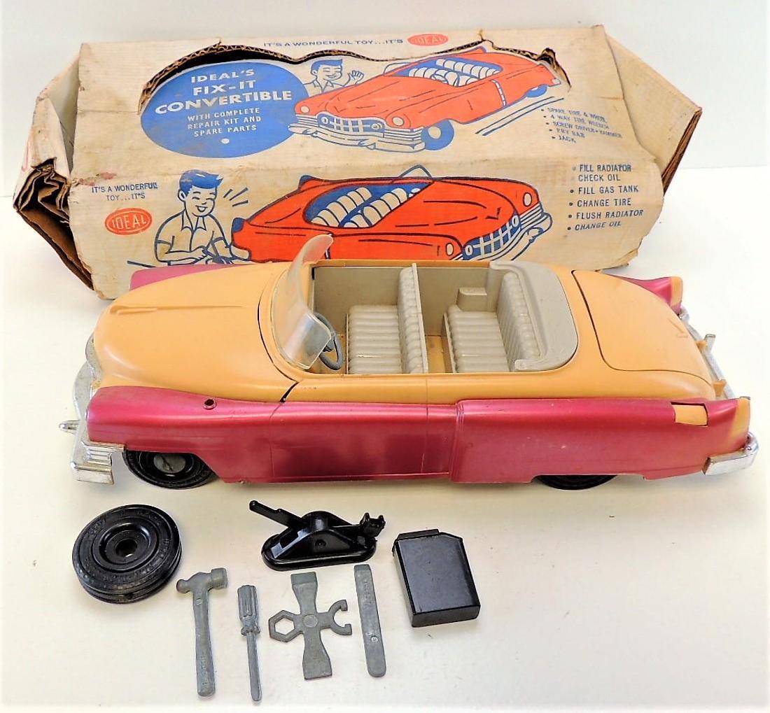 Vintage Ideal No. 3012 Fix-It Convertible.: Original box. With accessories. 12.5".