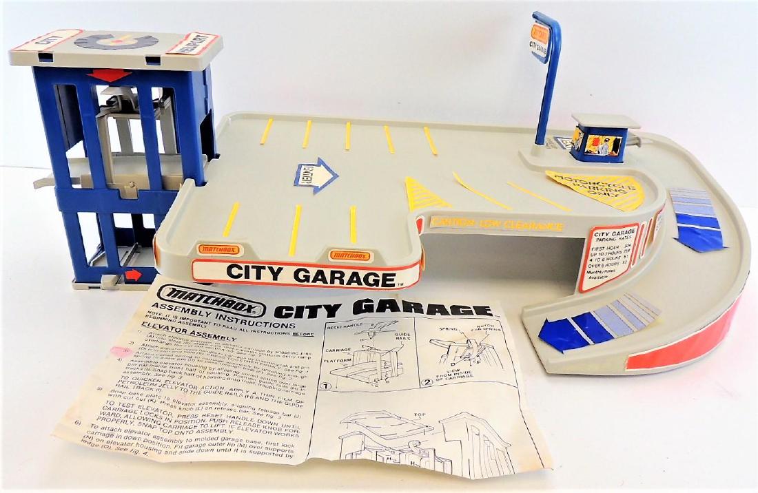 matchbox city garage