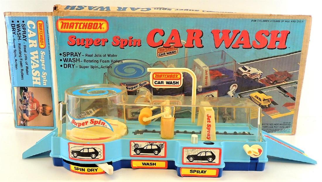 matchbox car wash