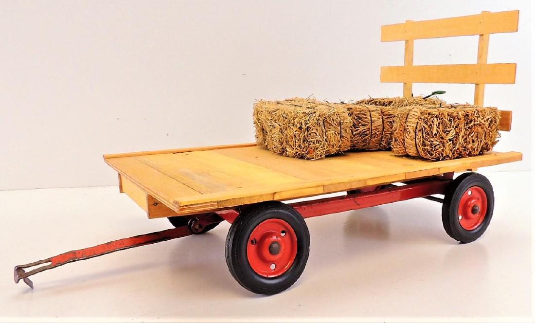 Vintage Custom Made Hay Rack With Tru-Scale Gear Farm: 1:16 scale.