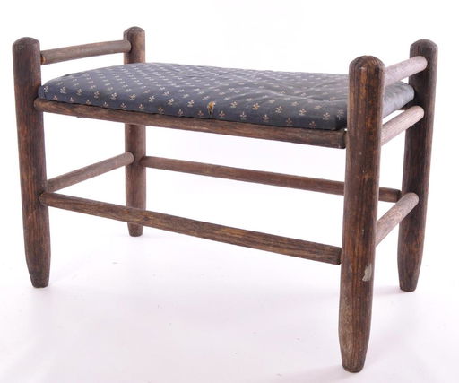 Antique Primitive Wood Bench Feb 24 2019 Matthew Bullock