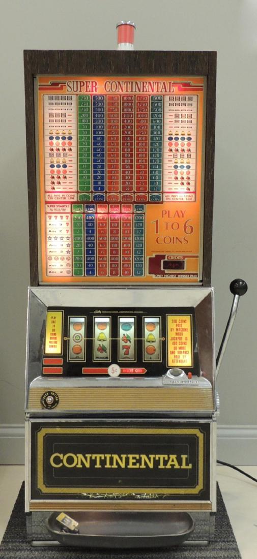 Bally Continental Slot Machine Bally Continental Slot Machine