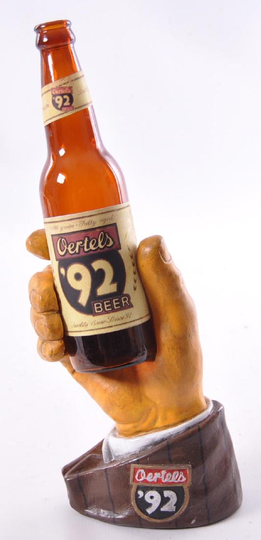 Vintage Oertels '92 Beer Advertising Chalk Back Bar: 6 x 14 1/2 inches
