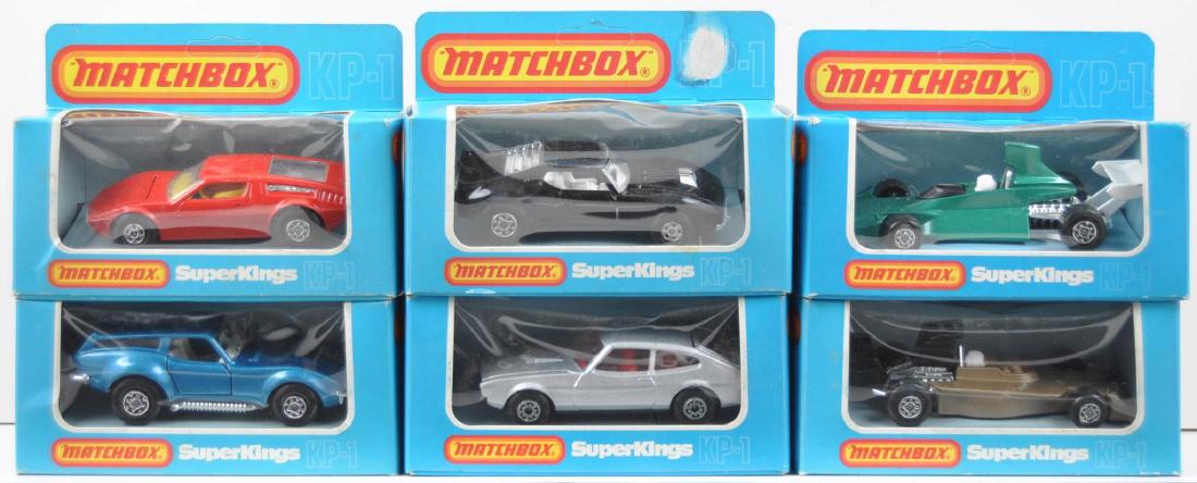 Group of 6 Matchbox Super Kings Die-Cast Vehicles in (1 of 5)