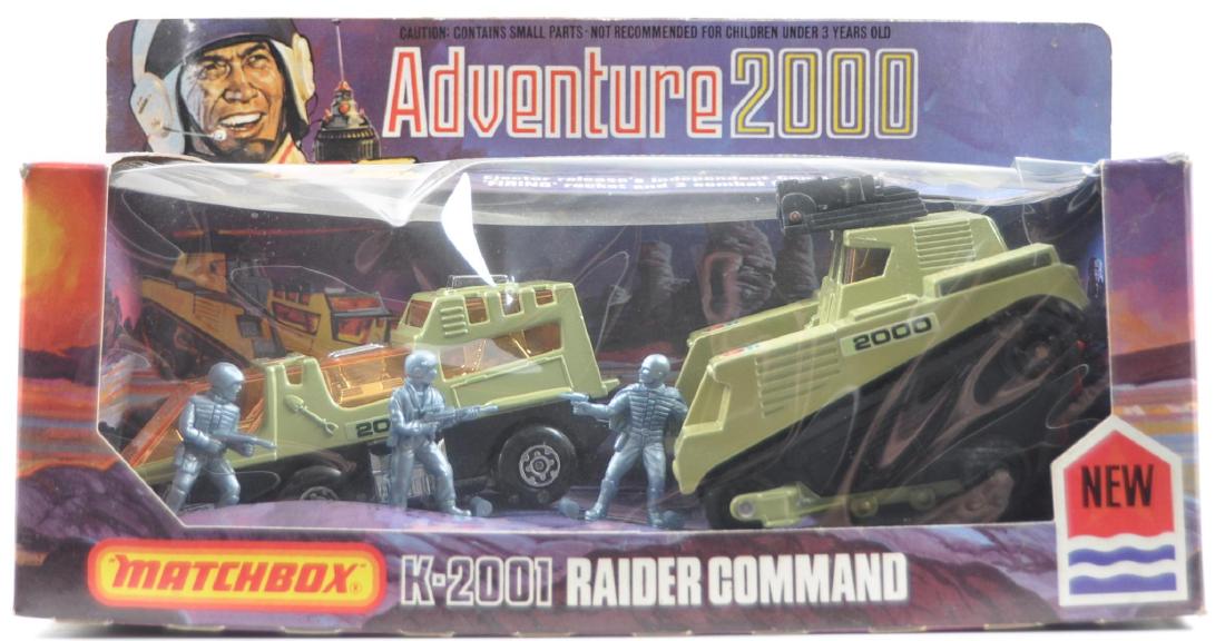 Rare Matchbox Adventure 2000 K-2001 Raider Command (1 of 4)