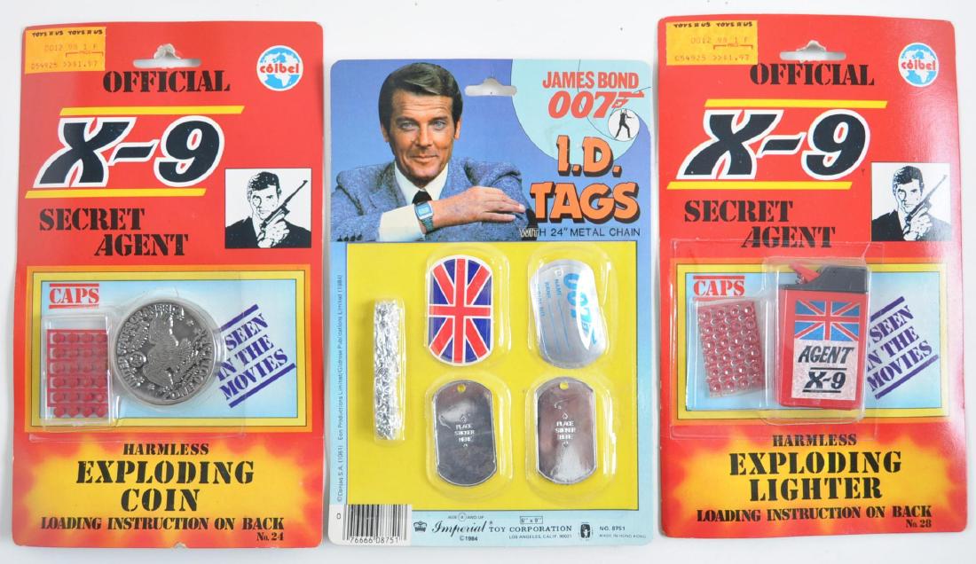 Group of 3 007 James Bond Roger Moore Gadgets in (1 of 1)