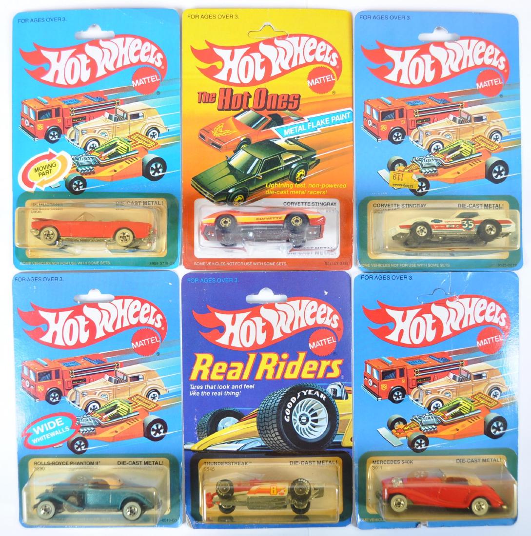 Group of 6 Hot Wheels Die-Cast Cars in Original (1 of 4)