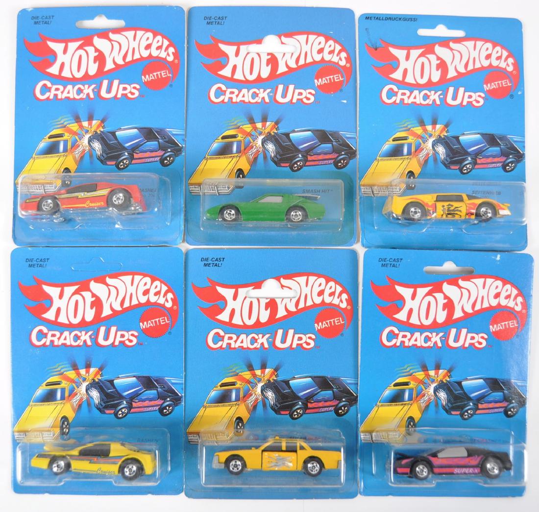 hot wheels crack ups