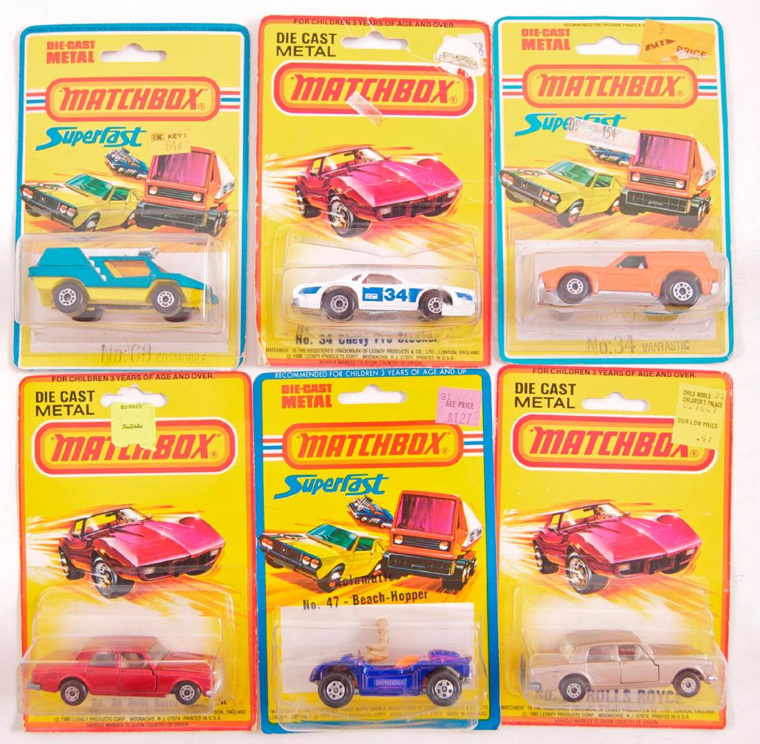 Group of 6 Matchbox Die-Cast Cars in Original Packaging (1 of 3)