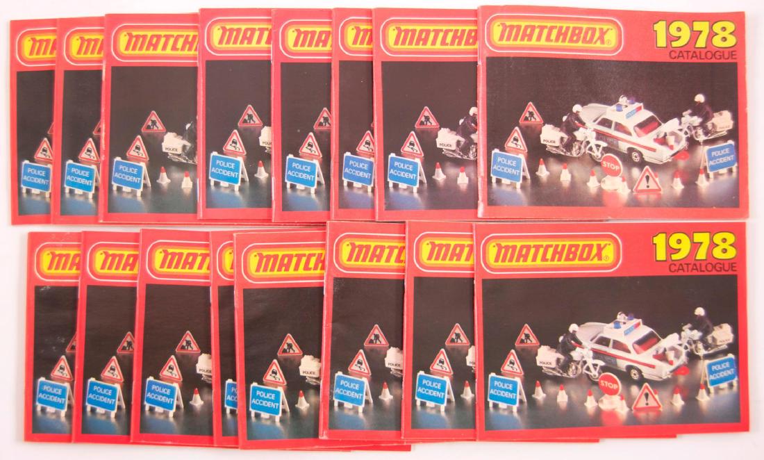 Group of 15 1978 Matchbox Collector's Pocket Catalogs (1 of 3)