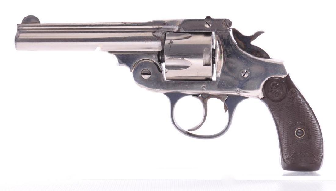 Iver Johnson Arms 38 Special Cal. Revolver: Serial Number NA, 4 inch Barrel, Double Action