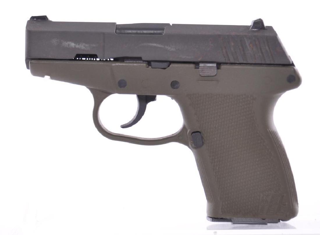 Kel-Tec Model P-11 9mm Luger Semi Automatic Pistol with: Serial Number AX646, Includes Trigger Lock and Magazine