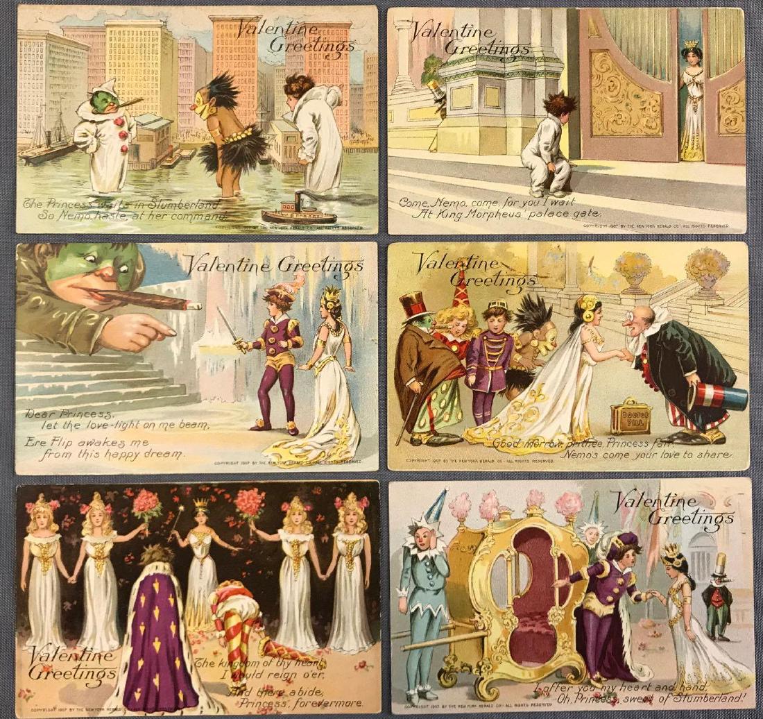 Postcards- Group of 6 Raphael Tuck Little Nemo: Series 6