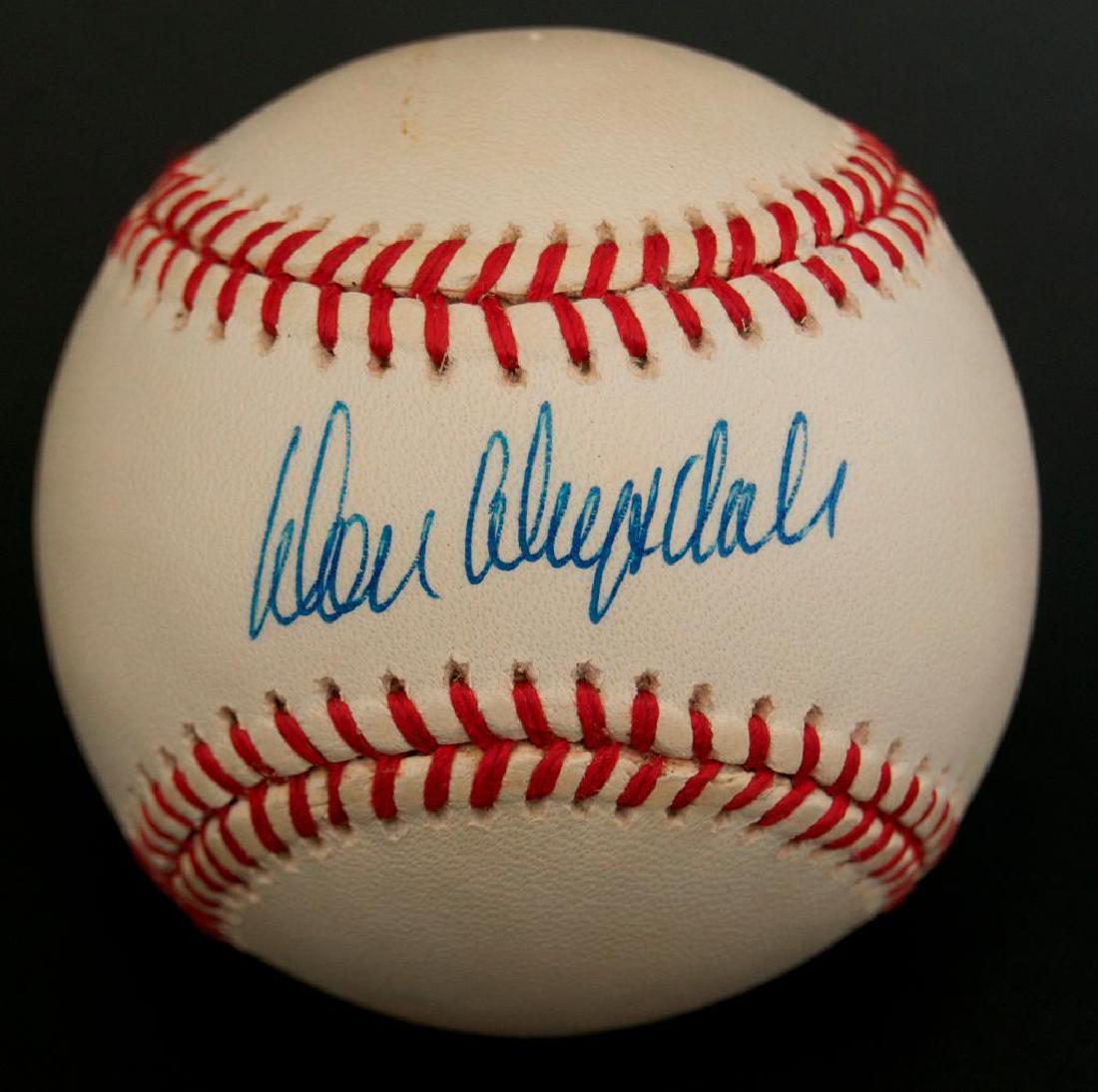 Signed LA Dodgers Don Drysdale Baseball (1 of 2)