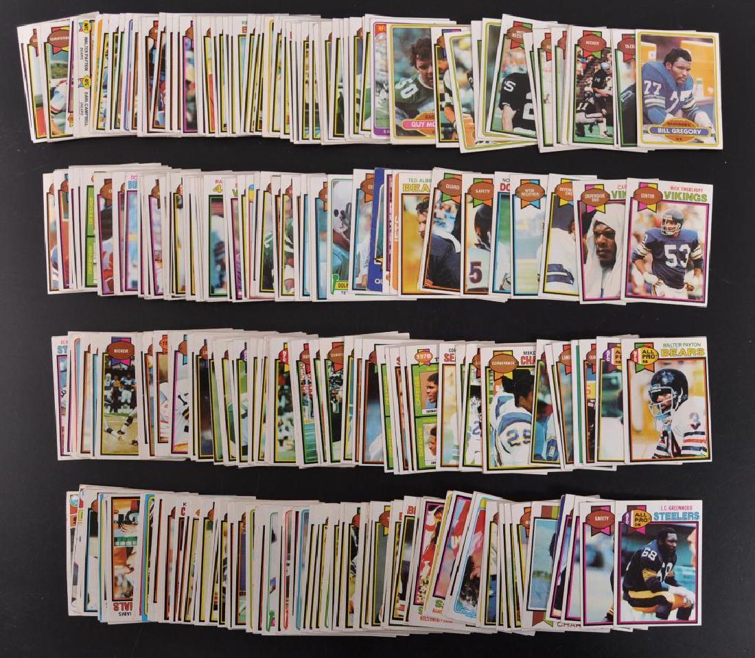 Group of 1970's-80's Topps Football Cards: Over 250 Cards!