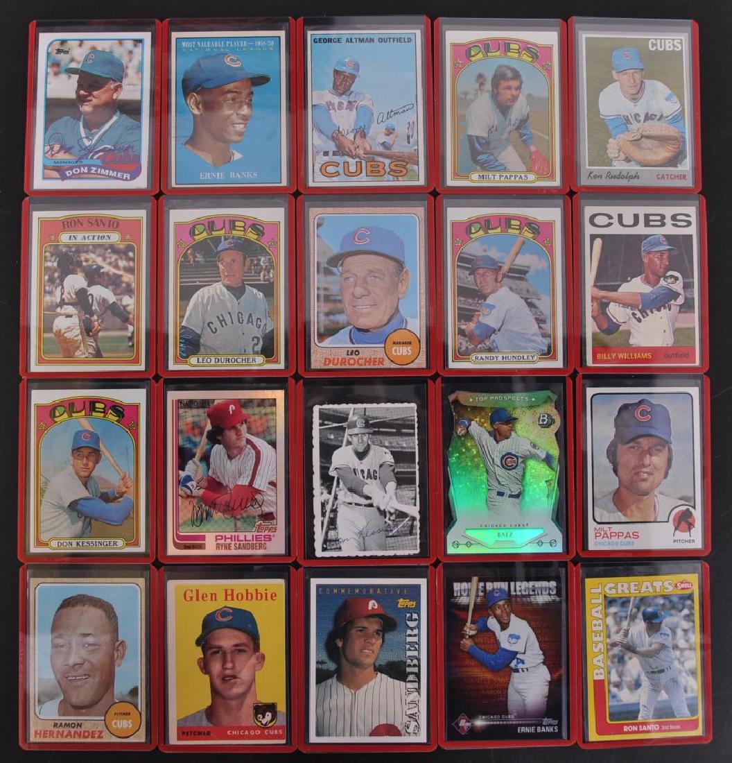 Group of 20 New and Old Chicago Cubs Baseball Cards (1 of 5)