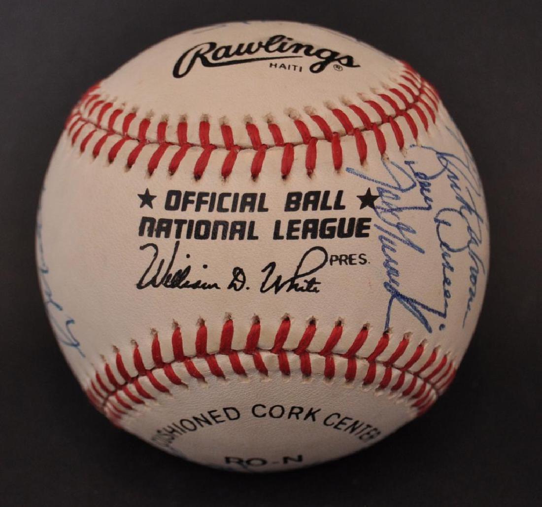 1989 National League Champion Chicago Cubs Team Signed (1 of 6)