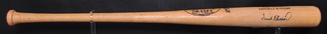 Signed Cincinnati Reds Frank Robinson Baseball Bat (1 of 3)