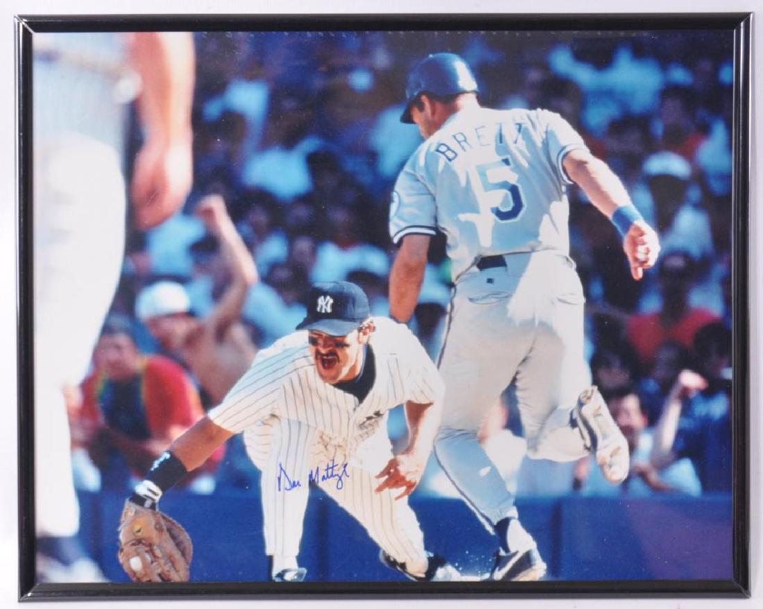 Signed New York Yankee Don Mattingly Photo (1 of 2)