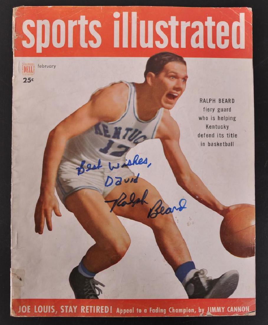 Signed Ralph Beard Sports Illustrated Magazine (1 of 2)