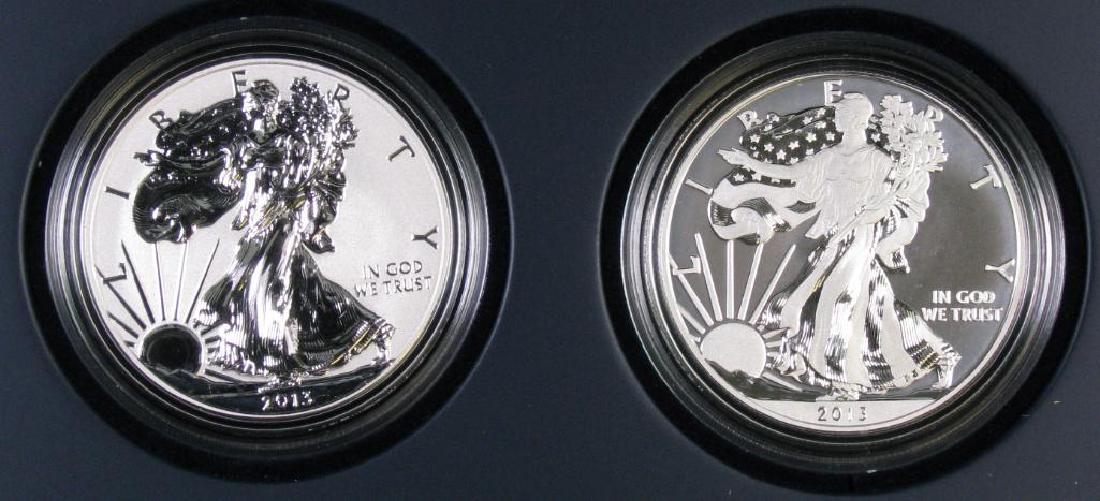 2013 American Eagle West Point Two-Coin Silver Set. (1 of 4)