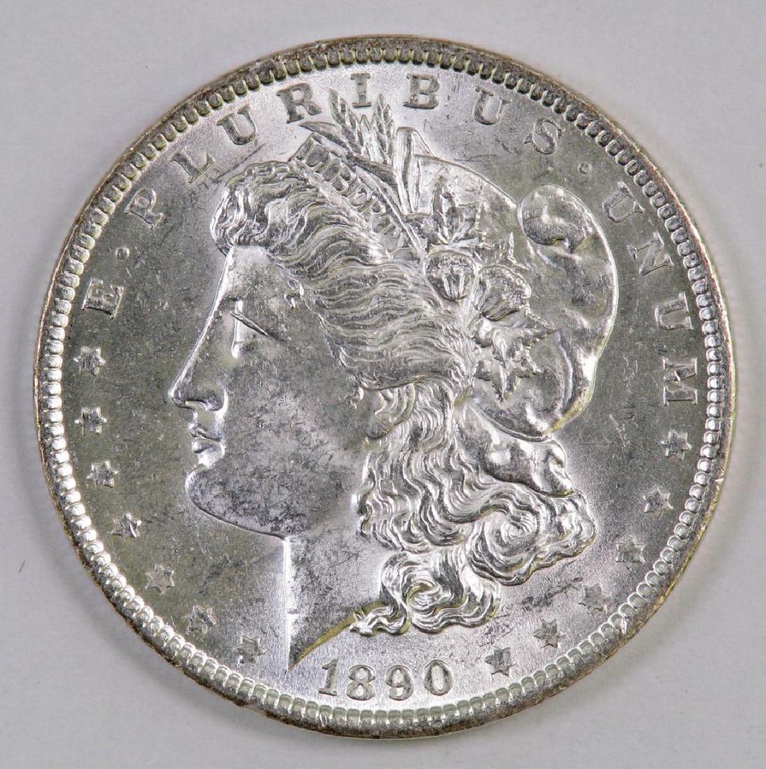 1890 P Morgan Silver Dollar. (1 of 2)