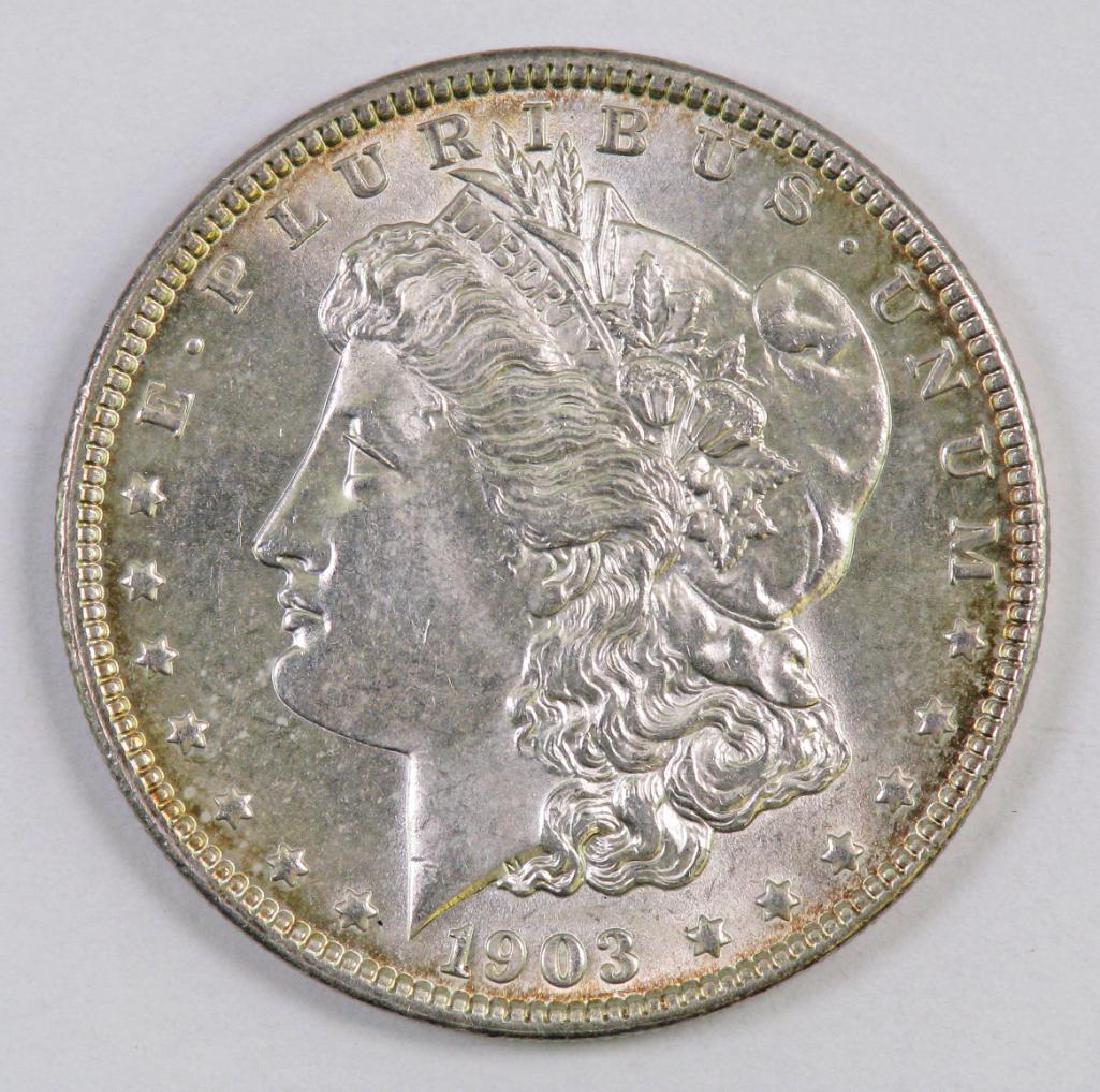 1903 P Morgan Silver Dollar. (1 of 2)