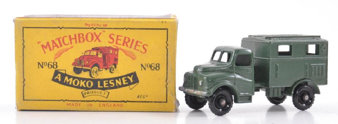 Matchbox No. 68 Army Wireless Truck Die-Cast Vehicle (1 of 9)