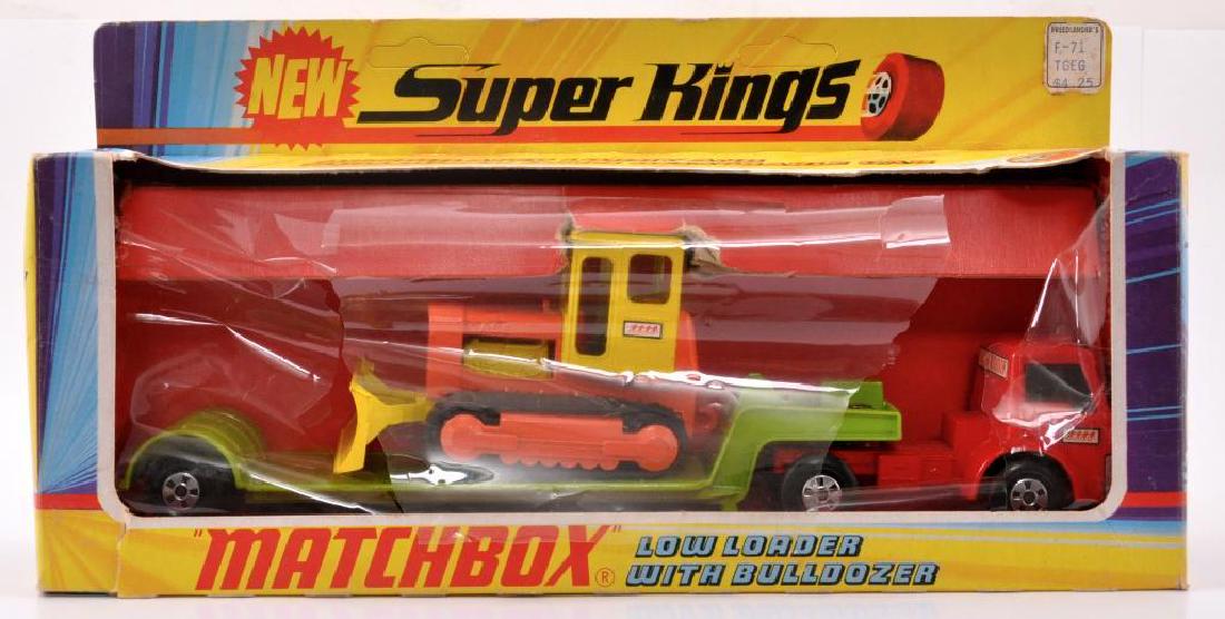 Repro box Matchbox king size k-17 low Loader with Bulldozer