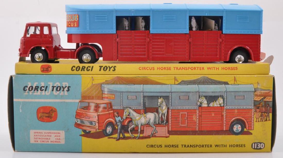 Corgi Major Toys No. 1130 Circus Horse Transporter with (1 of 6)
