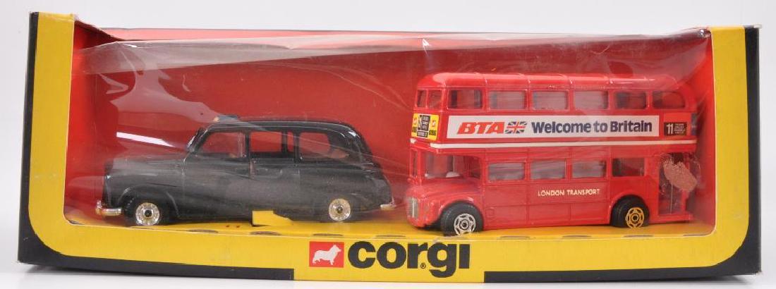 Corgi No. 11 Die-Cast London Bus and Taxi Gift Set in (1 of 2)