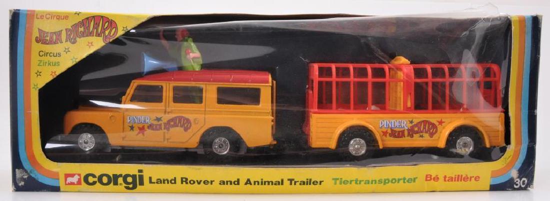 Corgi No. 30 Jean Richards Circus Die-Cast Land Rover (1 of 3)